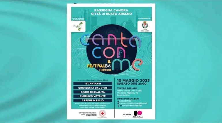 Dino Ceccuzzi sponsor del Festival Canta con Me edizione 2025