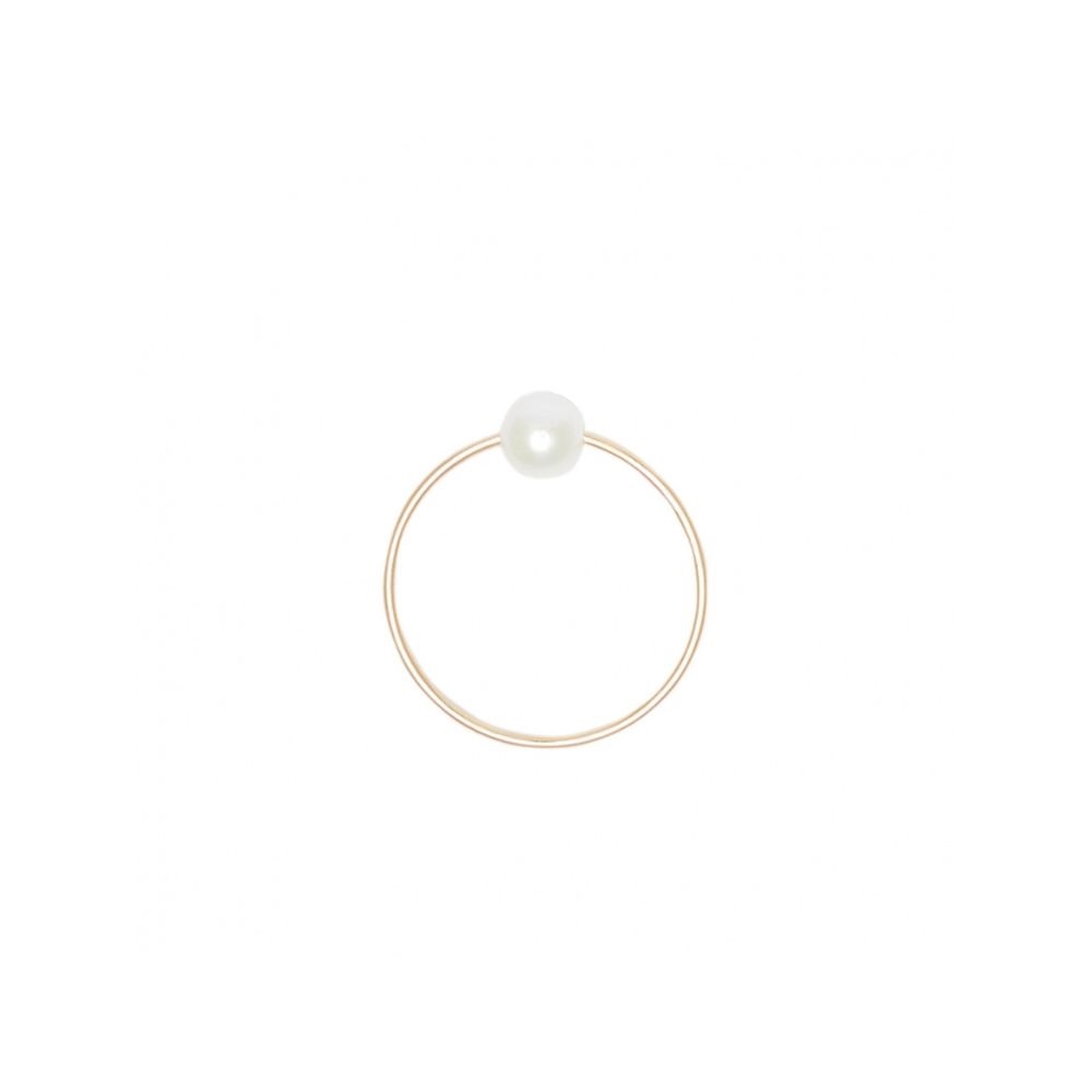 Anello Perla Bianca