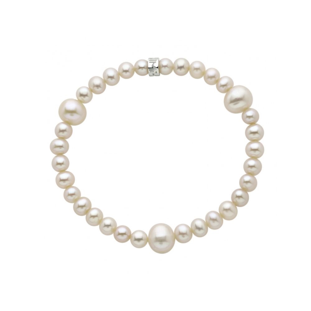 Bracciale Perle Bianche