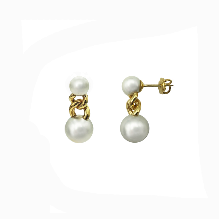 Orecchini Con Perle