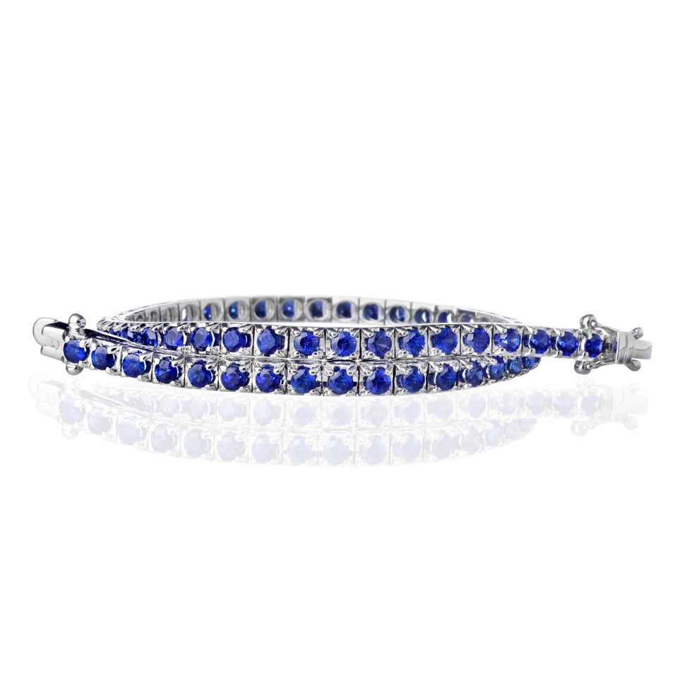 Bracciale Tennis Zaffiri