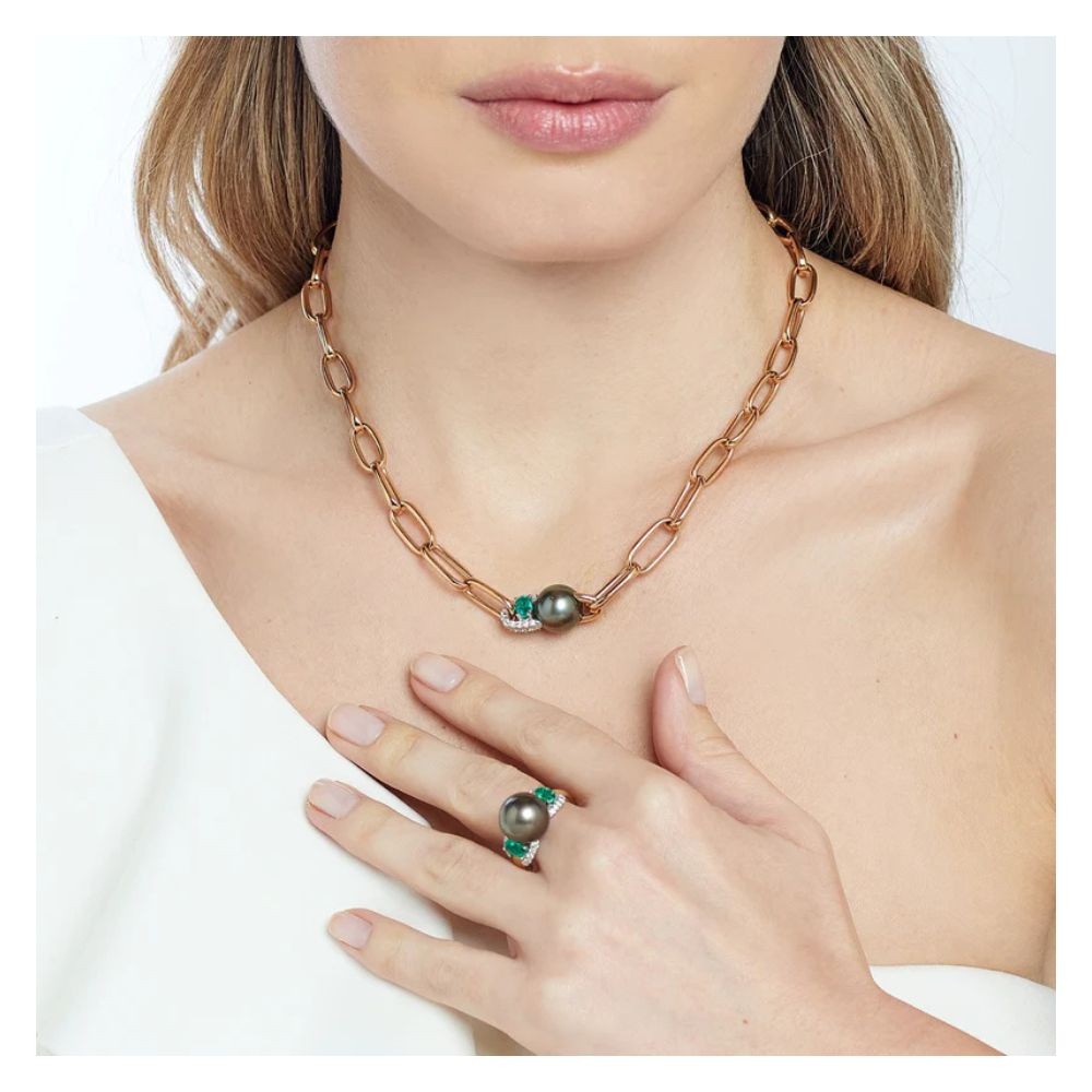 Collana Perla South Sea