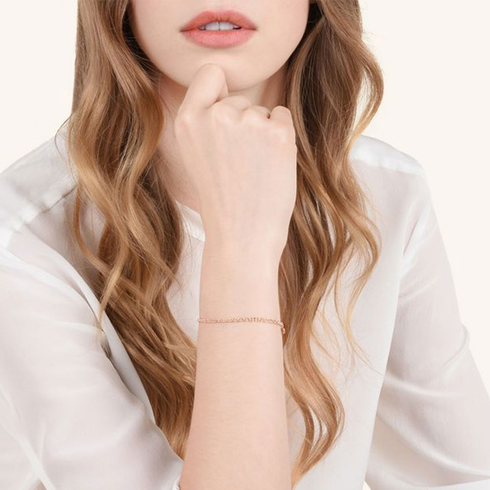 Bracciale In Oro Rosa