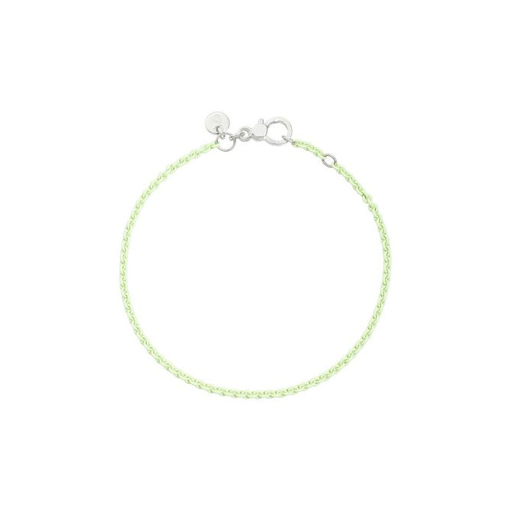 Bracciale In Argento Verde Pastello