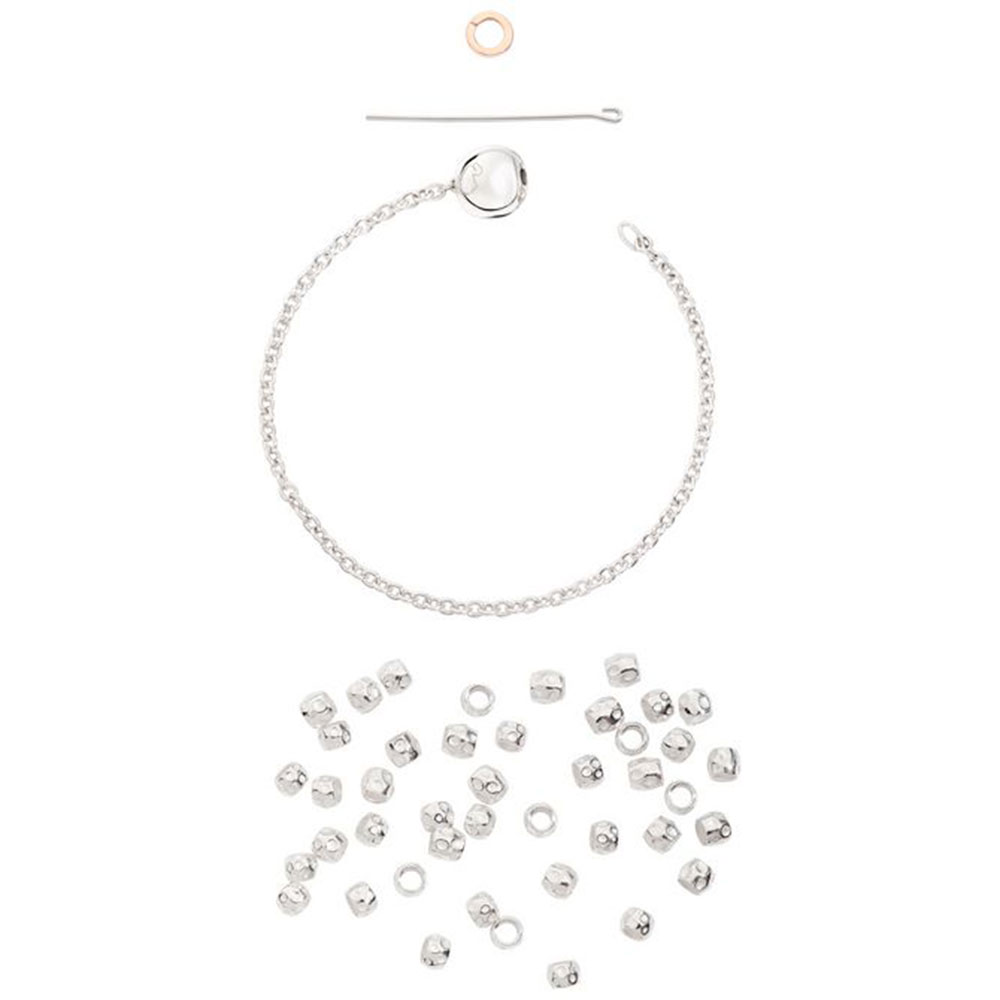 Bracciale Granelli Con Chiusura Pepita