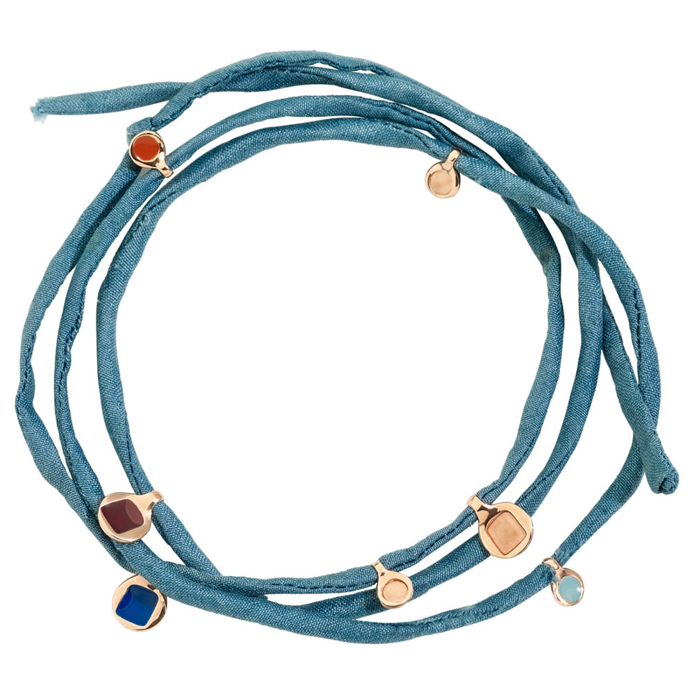 Bracciale Bazaar Con Cordino In Seta