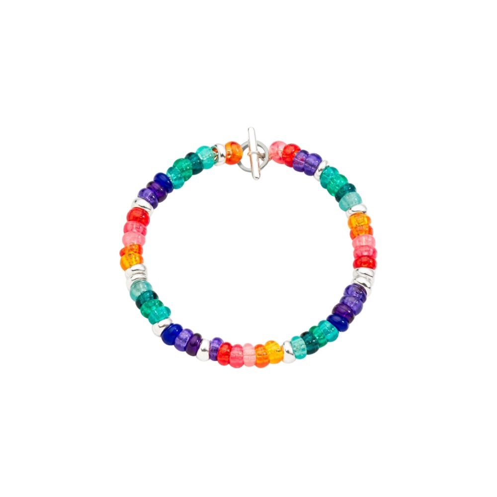 Bracciale Rondelle Rainbow
