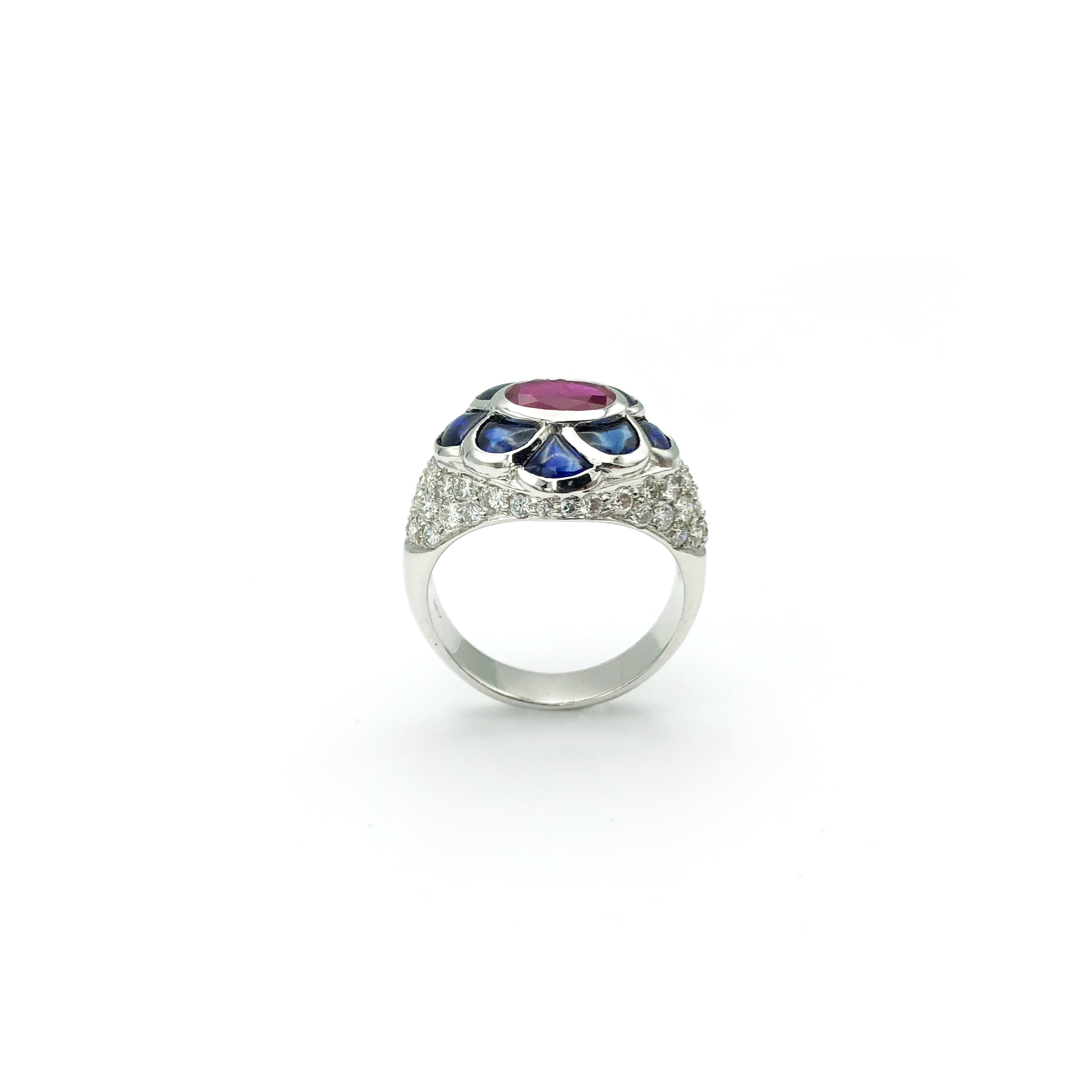 Anello Con Rubino