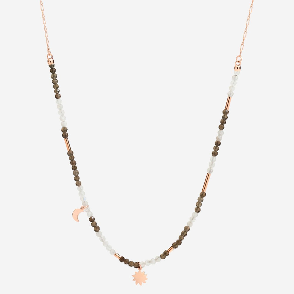 Collana Moon And Sun
