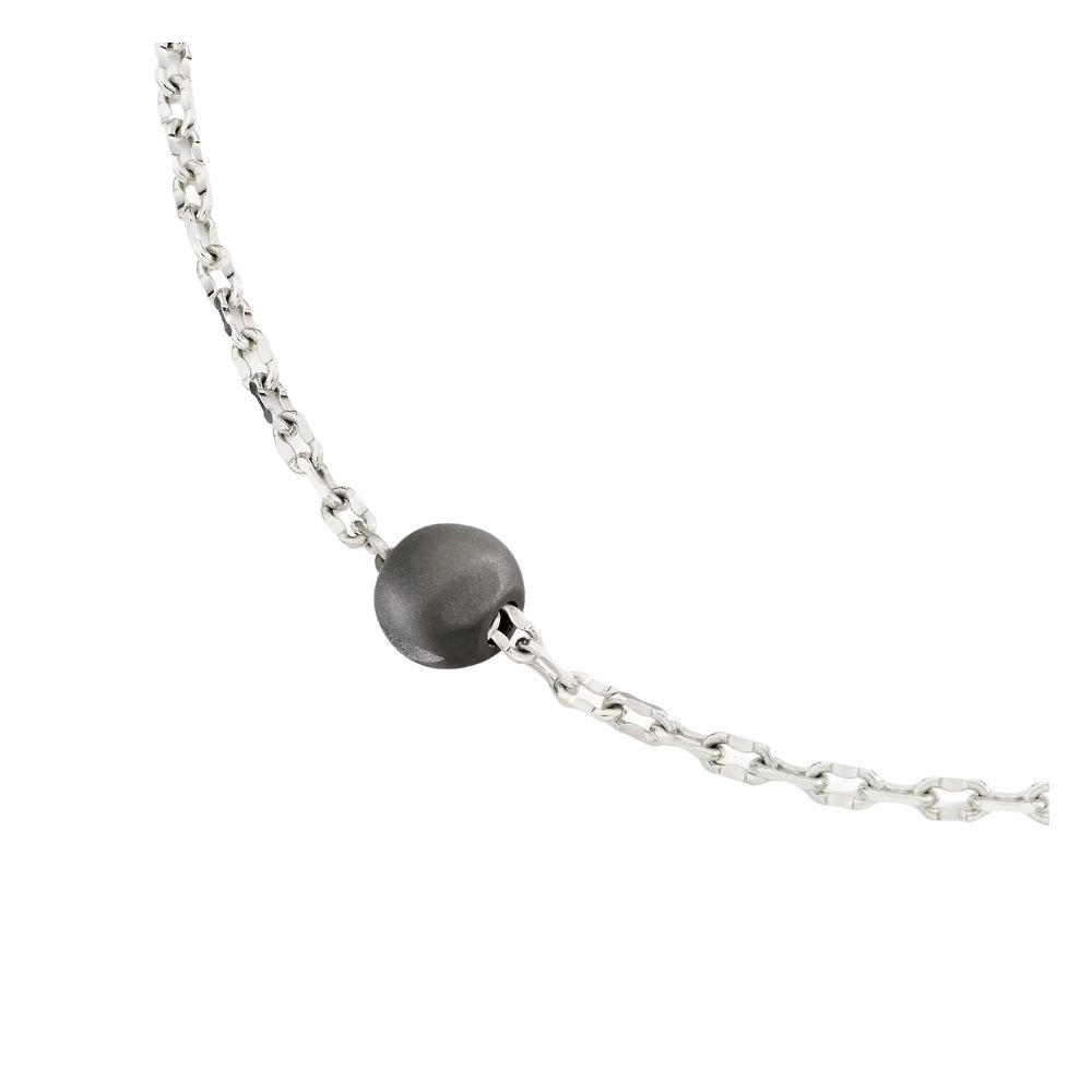 Collana Pepita Argento E Titanio