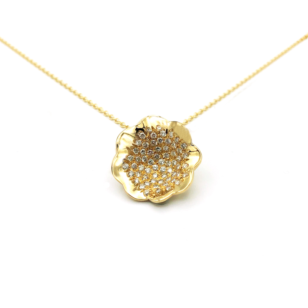 Pendente Con Catena Fiore