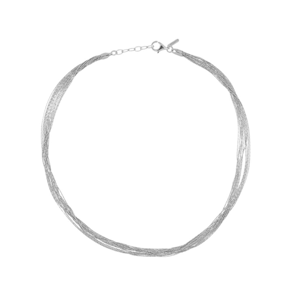 Collana Argento Spark