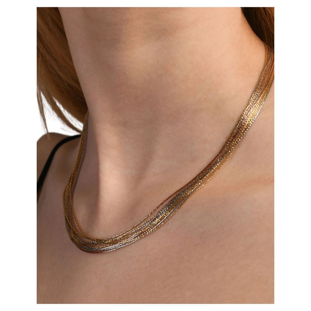 Collana Argento Spark