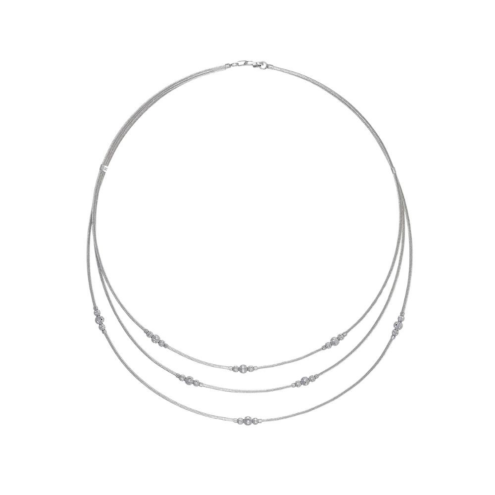 Collana In Argento Crystal