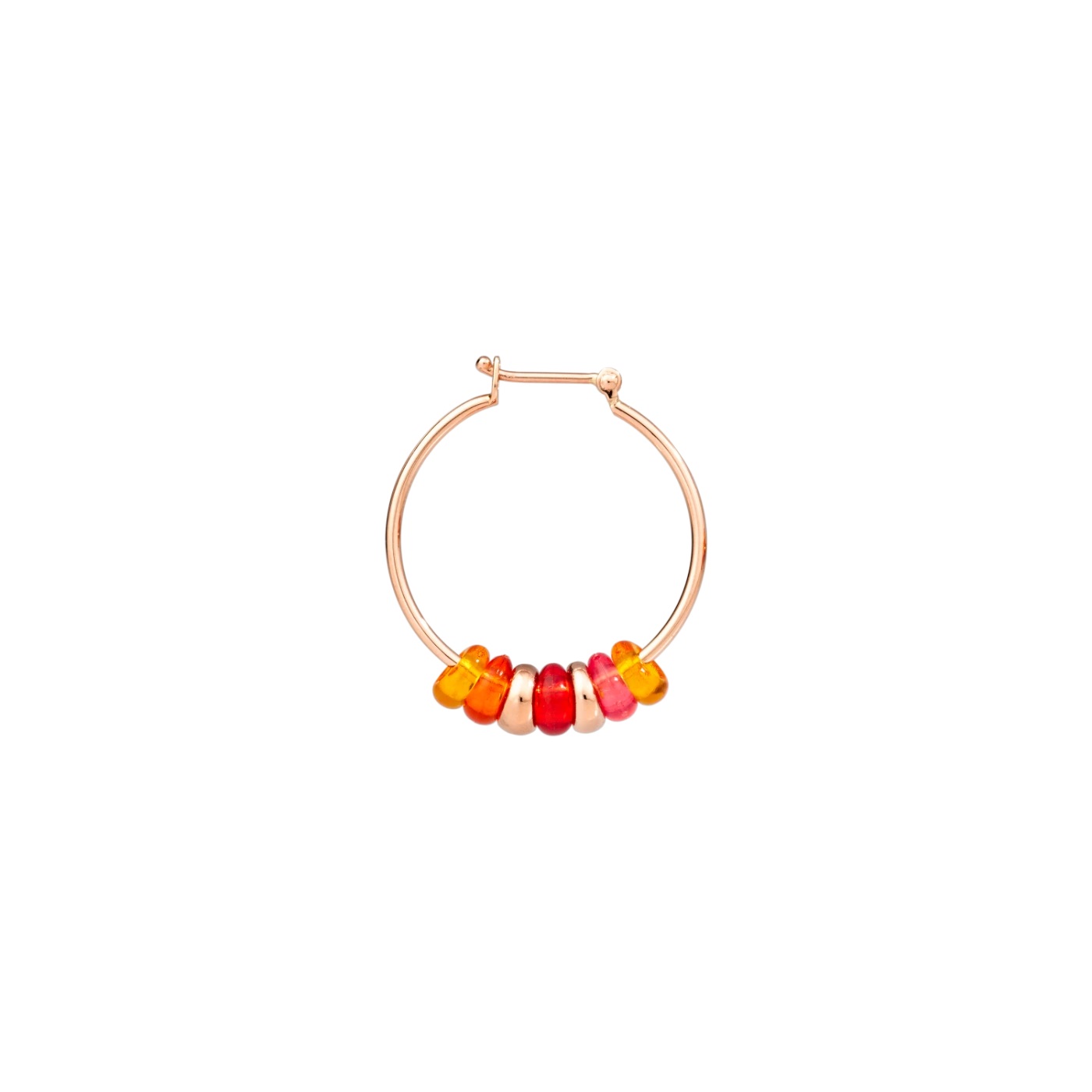 Orecchino Cerchio Rondelle Sunset