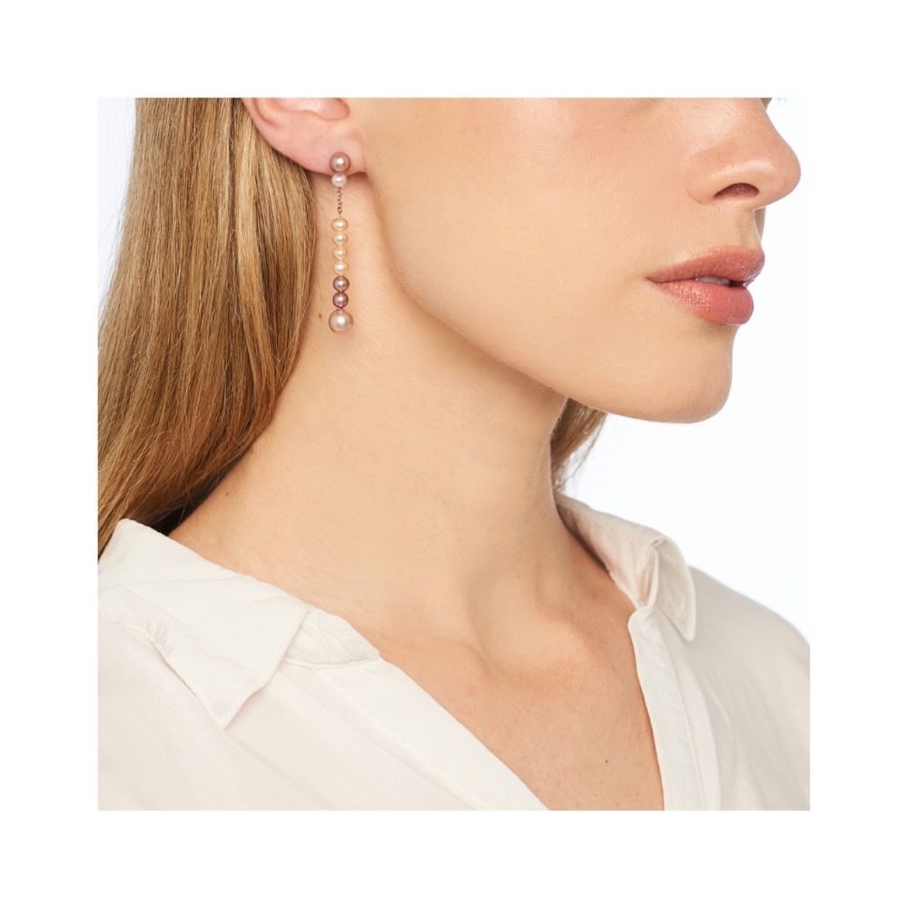 Orecchini Perle Multicolor