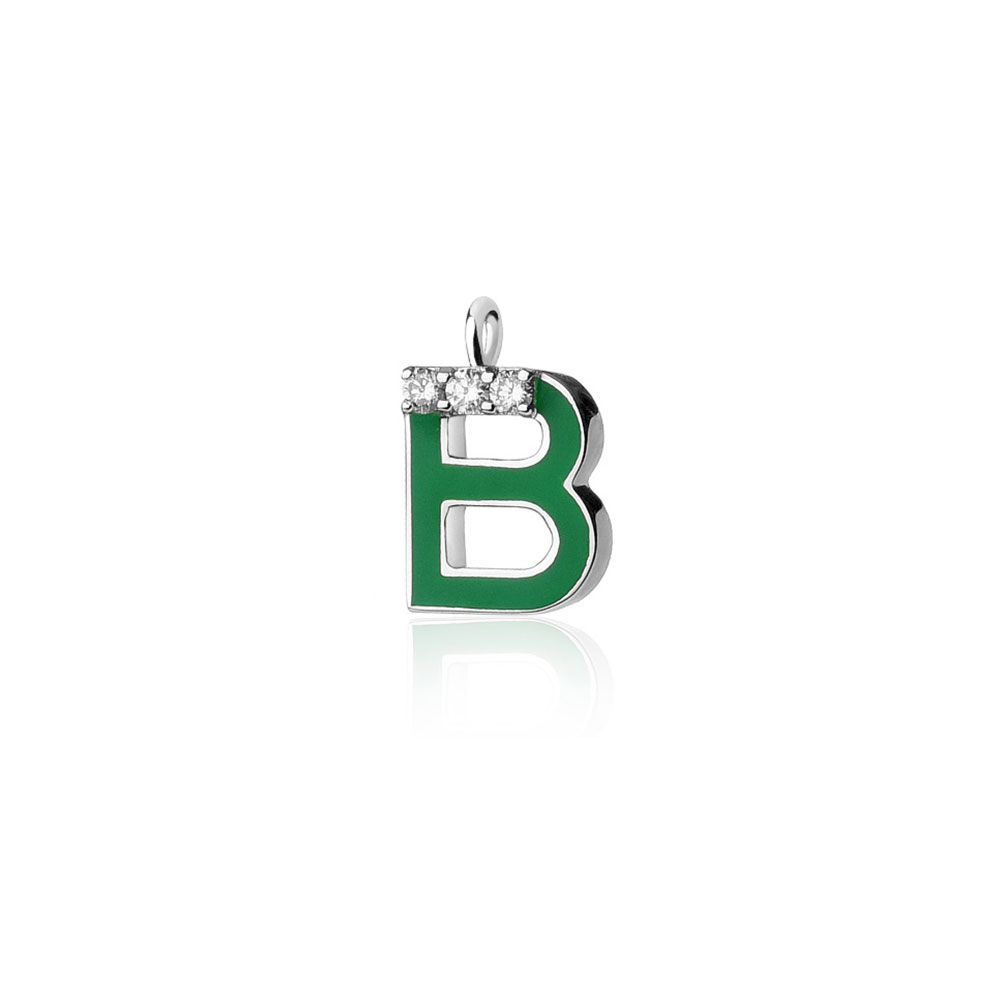 Pendente Con Catena Lettera