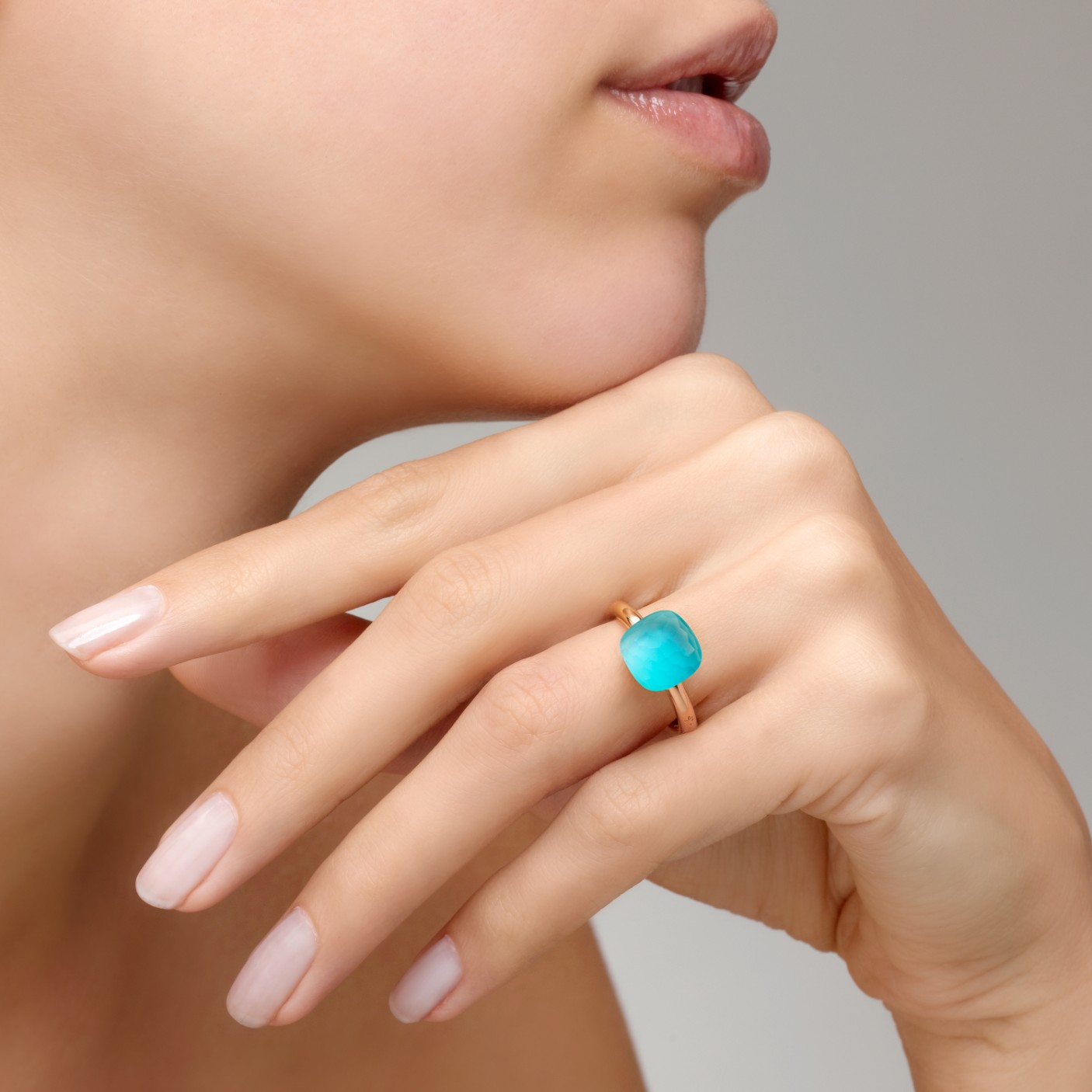 Anello Nudo Gel&eacute;