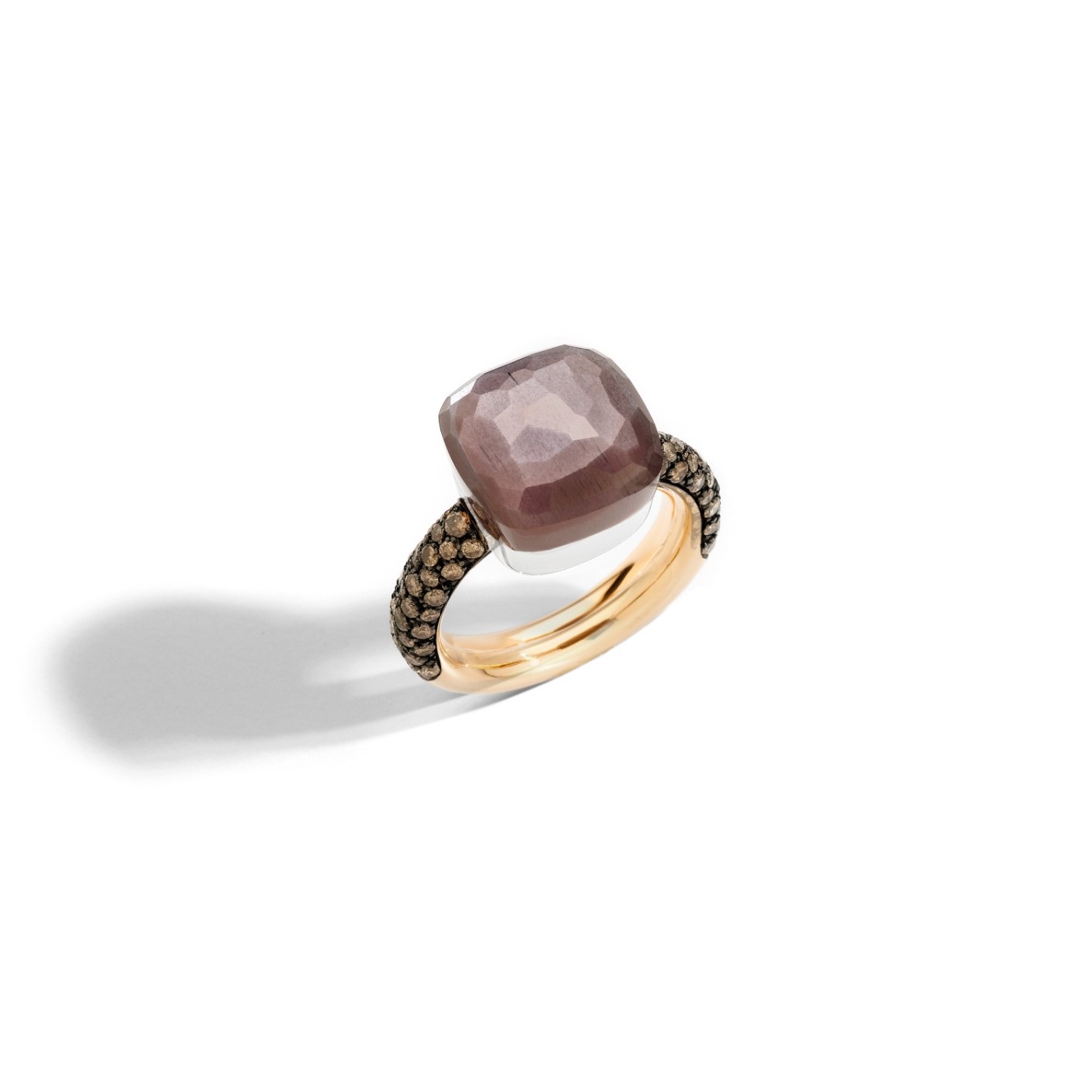 Anello Nudo Chocolate Maxi