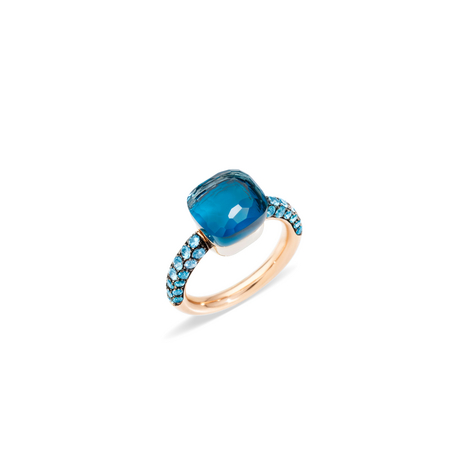 Anello Nudo Deep Blue