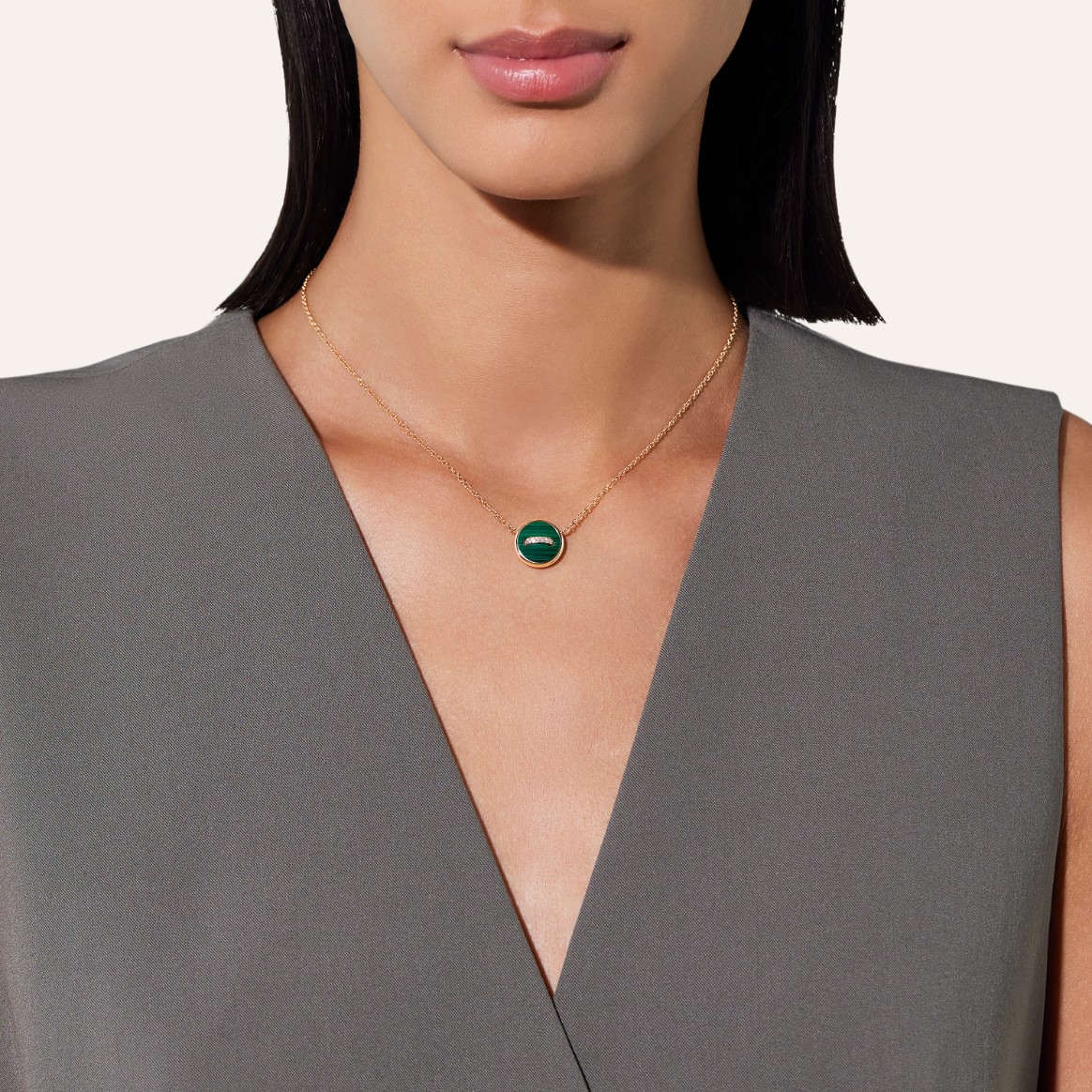 Collana Con Pendente Pom Pom Dot