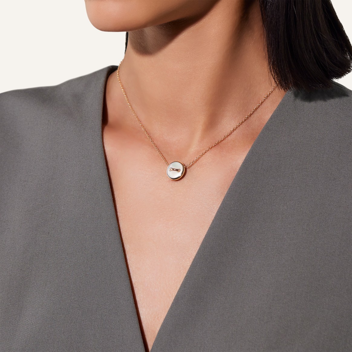 Collana Con Pendente Pom Pom Dot