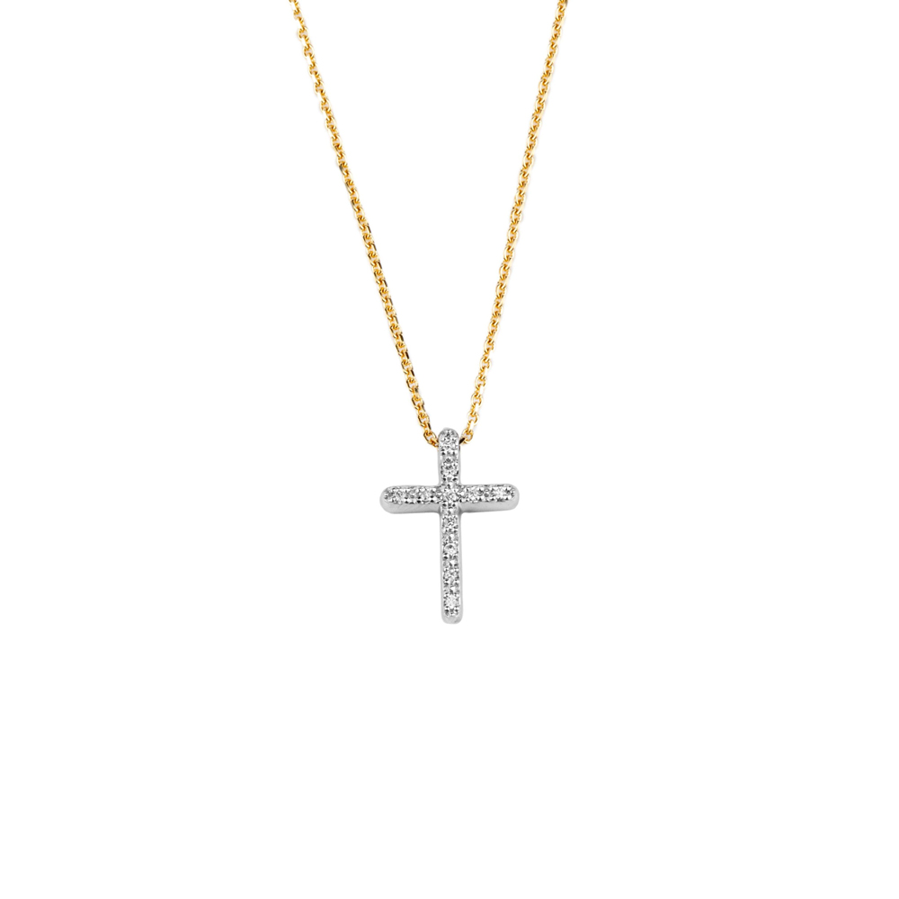 Pendente Con Catena Croce