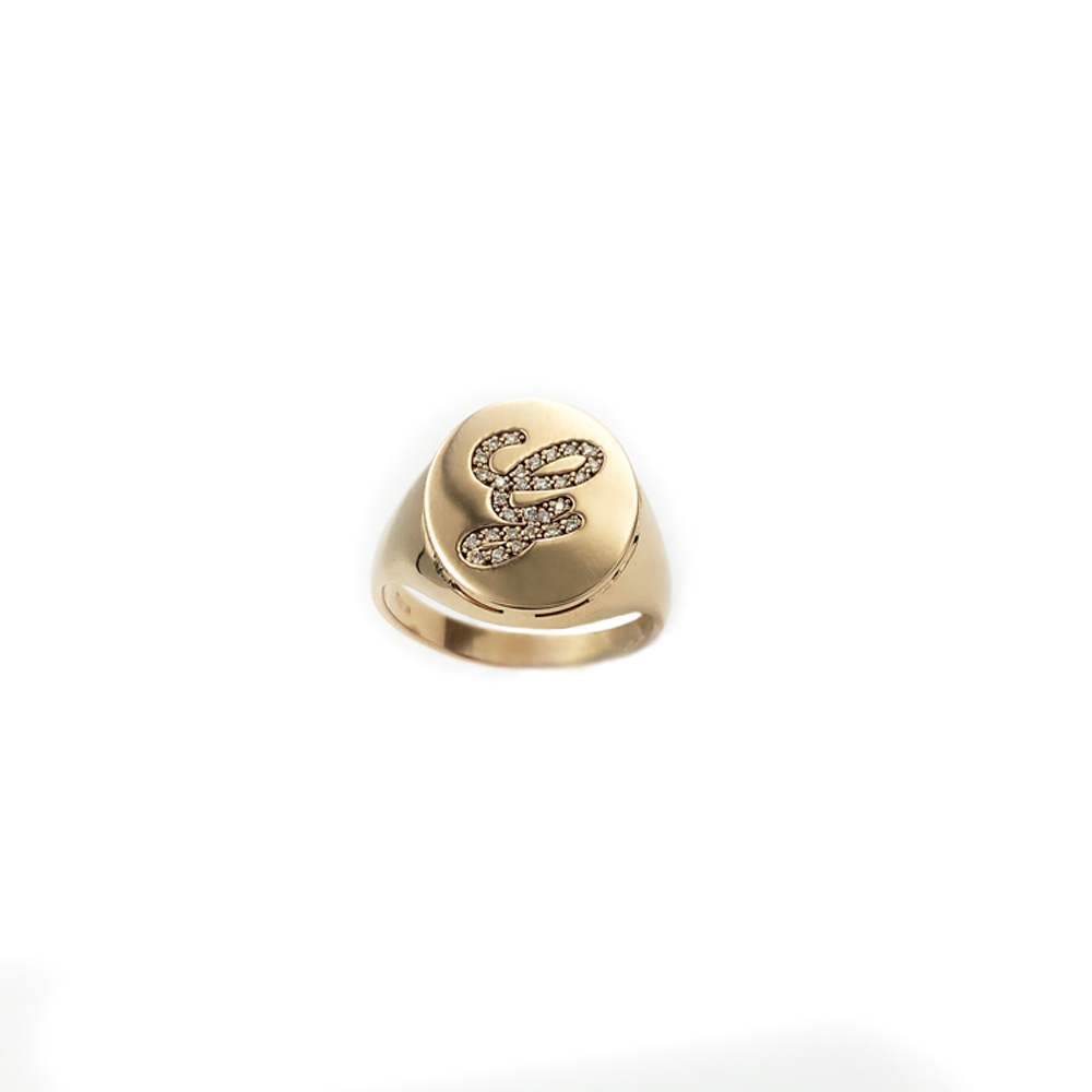 Anello Chevalier Ovale