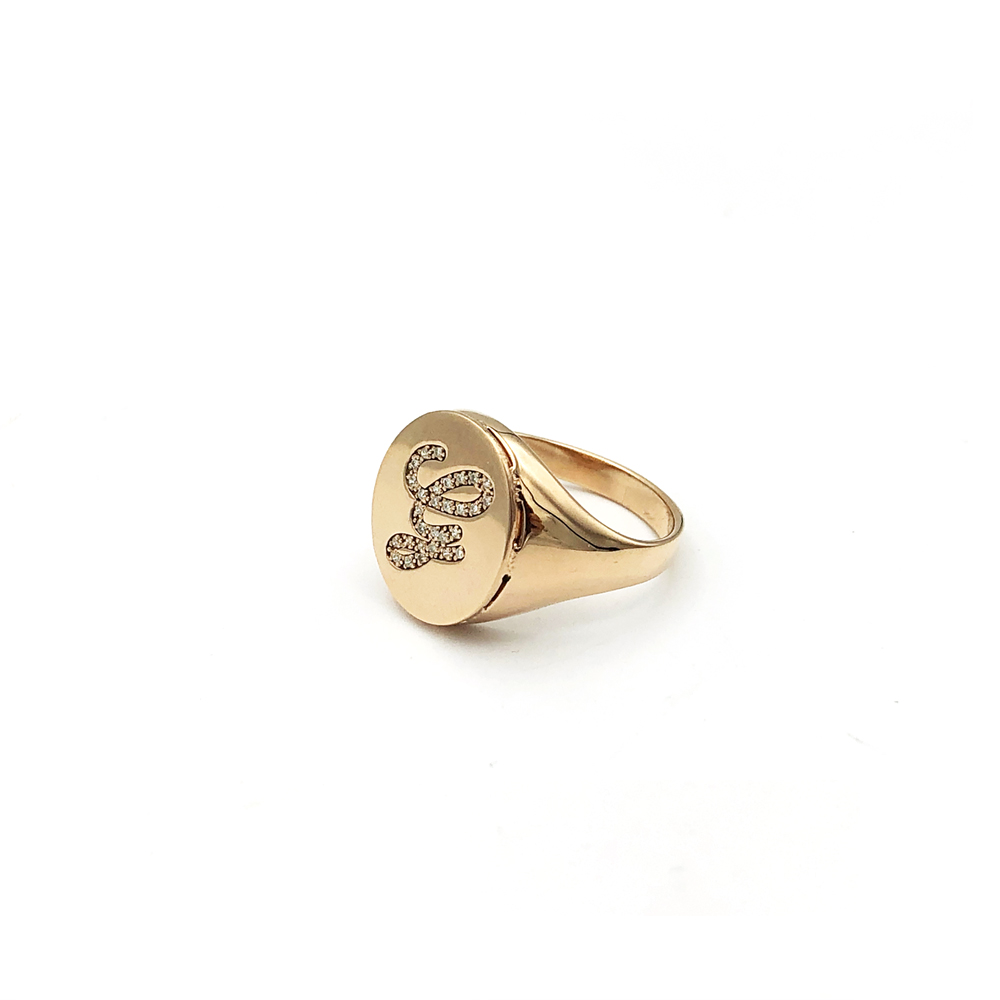 Anello Chevalier Ovale