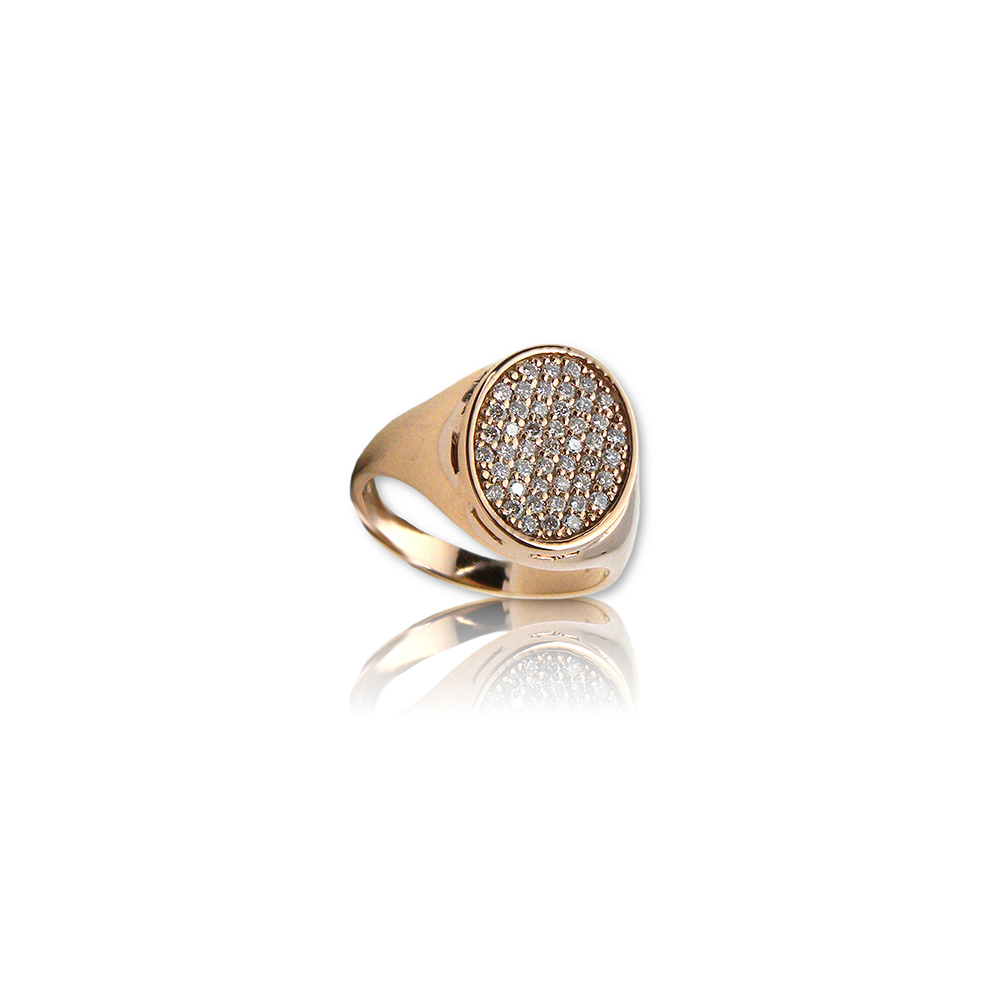 Anello Chevalier Ovale