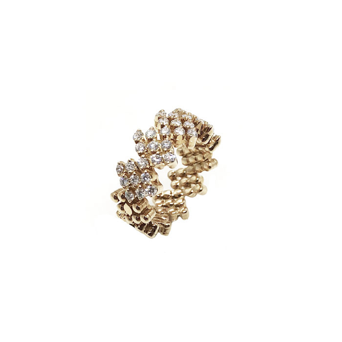 Anello Brevetto Flower