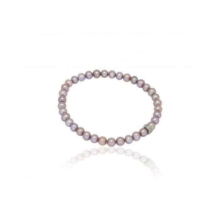 Mimi Bracciale Elastica Perle